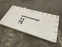 Antonio lupi vario 162x75cm vario75w162 spiegel met 4-zijden led verlichting - afbeelding 2 van  3