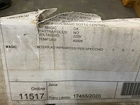 Antonio lupi vario 162x75cm vario75w162 spiegel met 4-zijden led verlichting - afbeelding 3 van  3