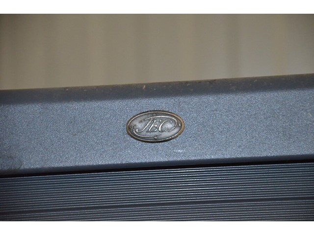 Antraciet kleurige archiefkast 2 roldeuren met leggers afm. 120x45x165 - afbeelding 6 van  6