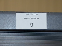 Antraciet kleurige archiefkast 2 roldeuren met leggers afm. 120x45x165 - afbeelding 5 van  5