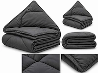 Antracite wasbaar dekbed 240x200cm (25x) - afbeelding 3 van  4