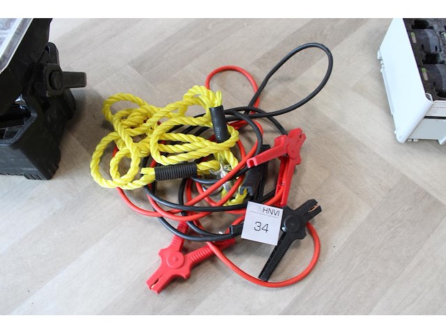 Anwb setje bestaande uit start- en trekkabel - afbeelding 1 van  2