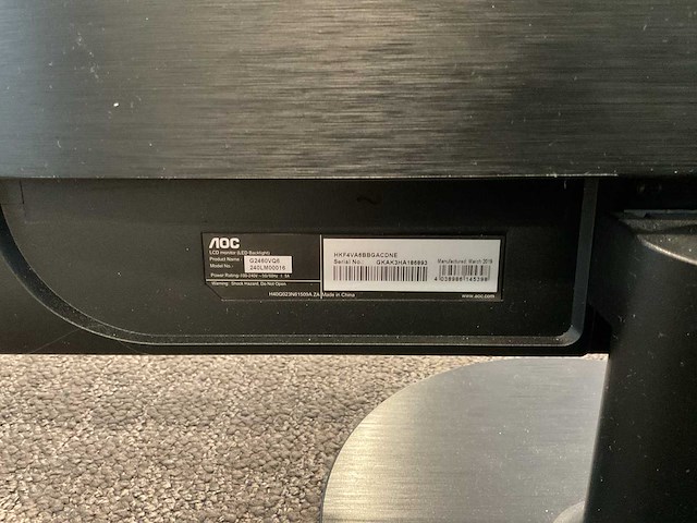 Aoc - 240lm00016 - gaming monitor - afbeelding 9 van  10