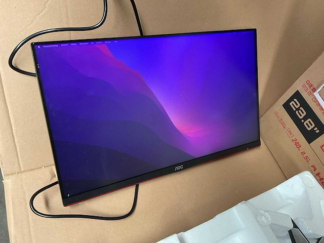 Aoc 24g2fe monitor - afbeelding 1 van  6