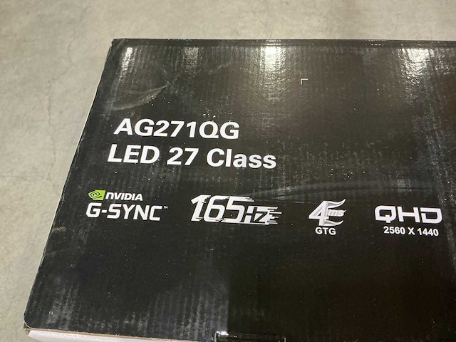 Aoc ag271qg led 27 class monitor - afbeelding 3 van  3