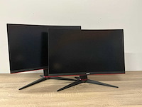 Aoc c24g2u monitor (2x) - afbeelding 1 van  4