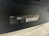 Aoc c24g2u monitor (2x) - afbeelding 3 van  4