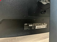 Aoc c24g2u monitor (2x) - afbeelding 4 van  4