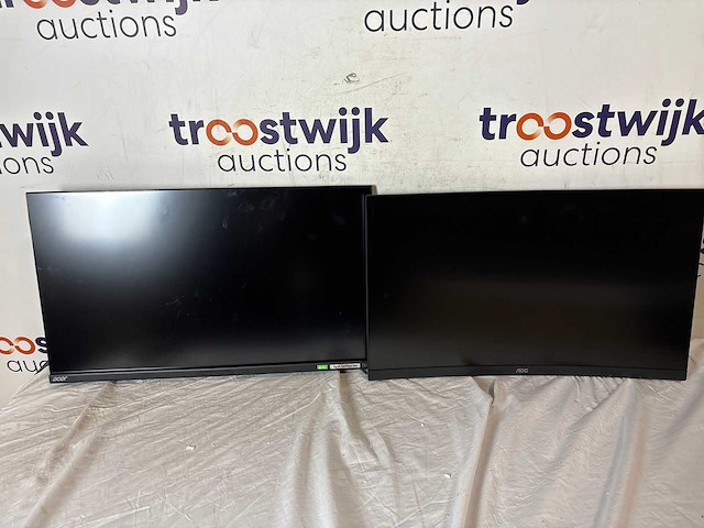 Aoc c27g4zxu - full hd curved monitor + acer nitro xv2 xv282kkvbmiipruzx - afbeelding 1 van  1