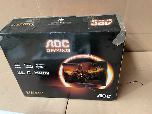 Aoc cq27g2se monitor - afbeelding 8 van  8