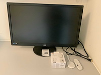 Aoc e2770s monitor en chromecast - afbeelding 1 van  4