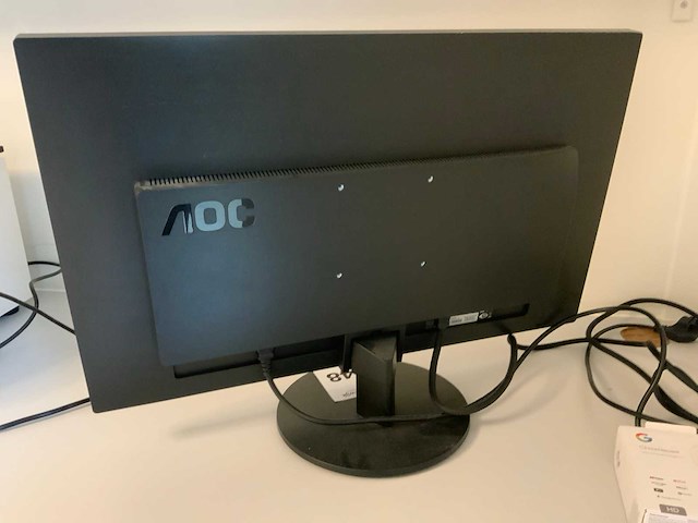 Aoc e2770s monitor en chromecast - afbeelding 3 van  4
