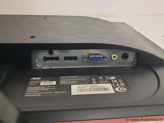 Aoc lcd-monitor g2260vwq6 - afbeelding 3 van  4