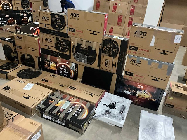 Aoc monitor (19x) - afbeelding 2 van  9