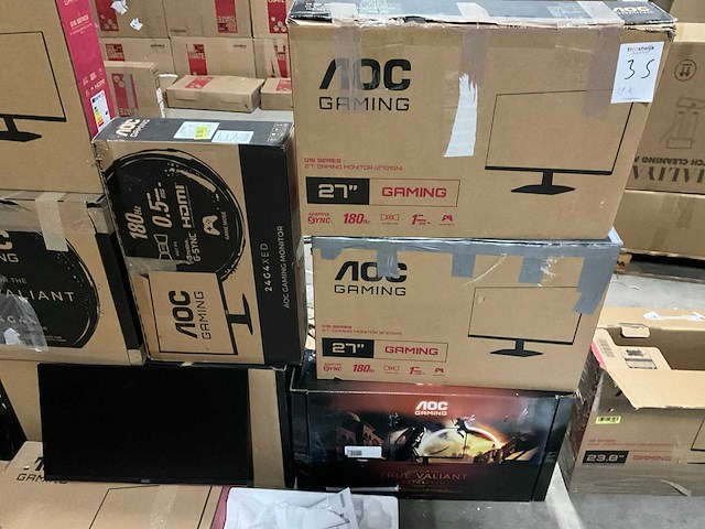 Aoc monitor (19x) - afbeelding 3 van  9