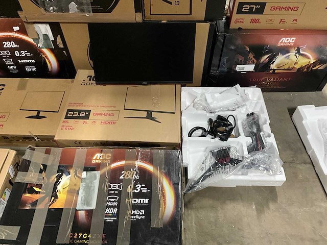 Aoc monitor (19x) - afbeelding 4 van  9