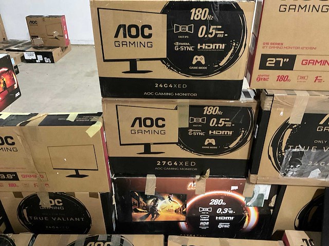 Aoc monitor (19x) - afbeelding 6 van  9