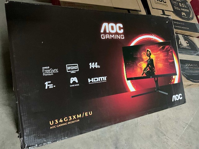 Aoc monitor (32x) - afbeelding 9 van  9