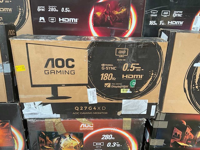 Aoc monitor (35x) - afbeelding 12 van  15