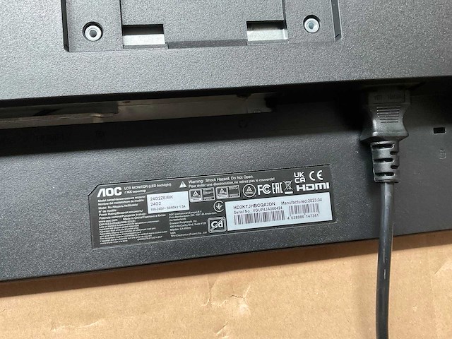 Aoc monitor (8x) - afbeelding 5 van  48
