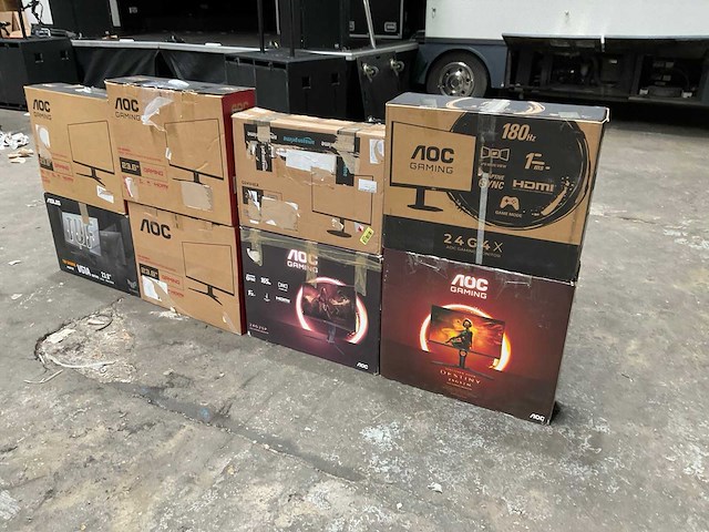 Aoc monitor (8x) - afbeelding 1 van  48