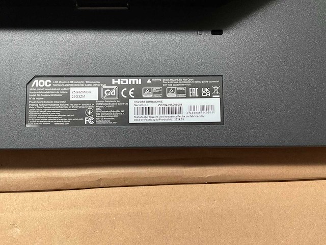 Aoc monitor (8x) - afbeelding 27 van  48