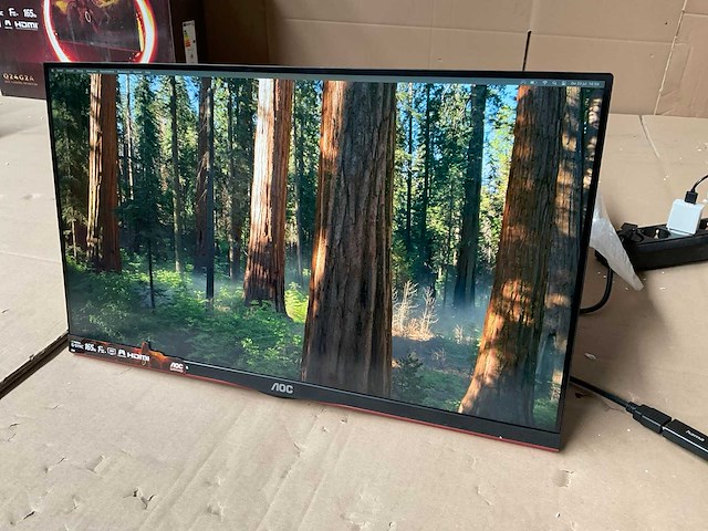 Aoc q24g2a gaming monitor - afbeelding 1 van  7