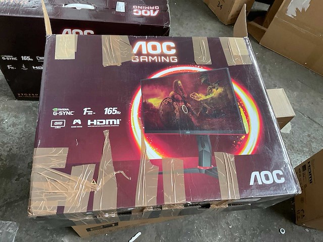 Aoc q24g2a gaming monitor - afbeelding 5 van  7