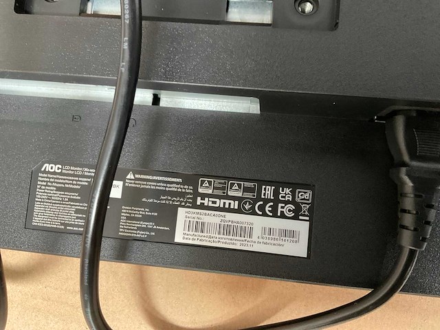 Aoc q24g2a gaming monitor - afbeelding 7 van  7