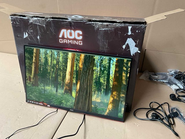 Aoc q27g2u monitor - afbeelding 1 van  7
