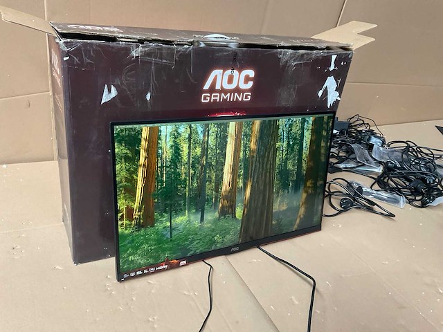 Aoc q27g2u monitor - afbeelding 3 van  7