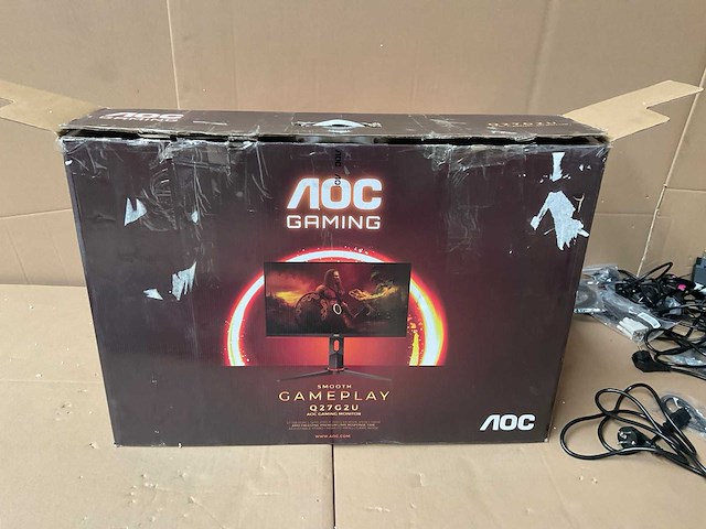 Aoc q27g2u monitor - afbeelding 7 van  7