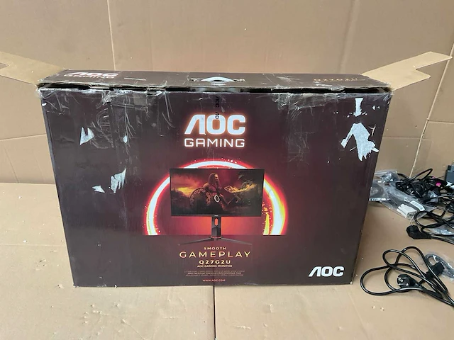 Aoc q27g2u monitor - afbeelding 7 van  7