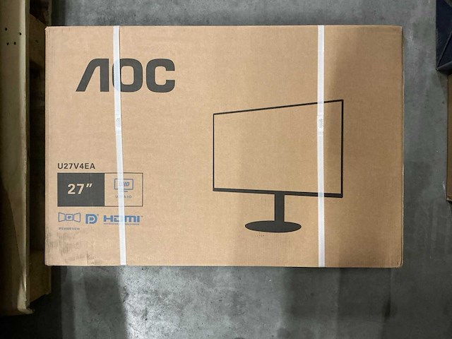 Aoc u27v4ea monitor - afbeelding 1 van  4