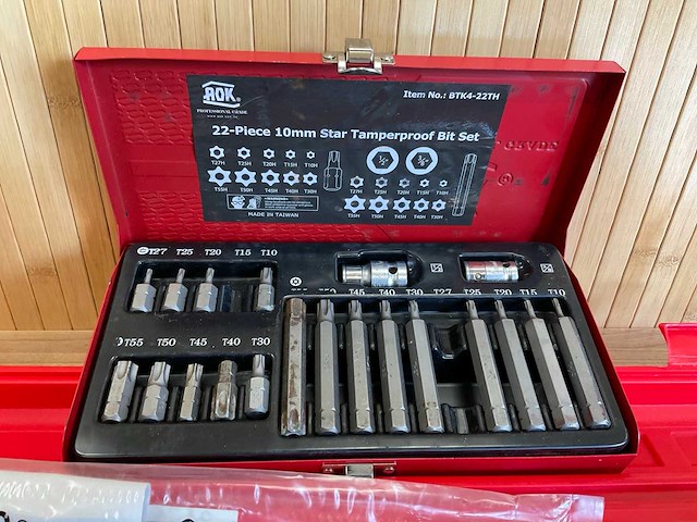 Aok twg350n momentsleutel en torx bitset - afbeelding 4 van  6
