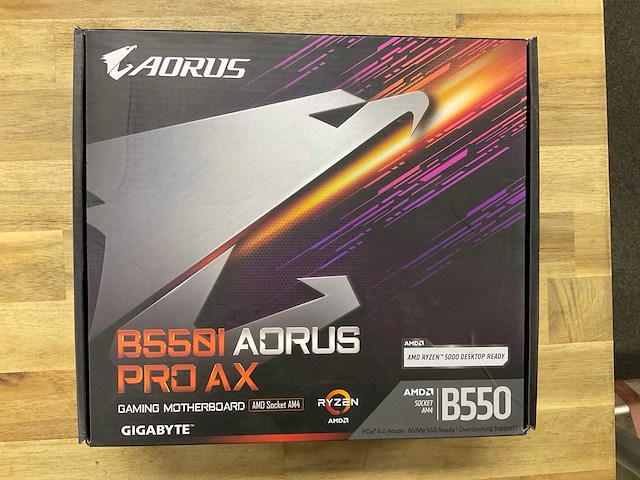 Aorus b5501 gaming motherboard - afbeelding 1 van  4