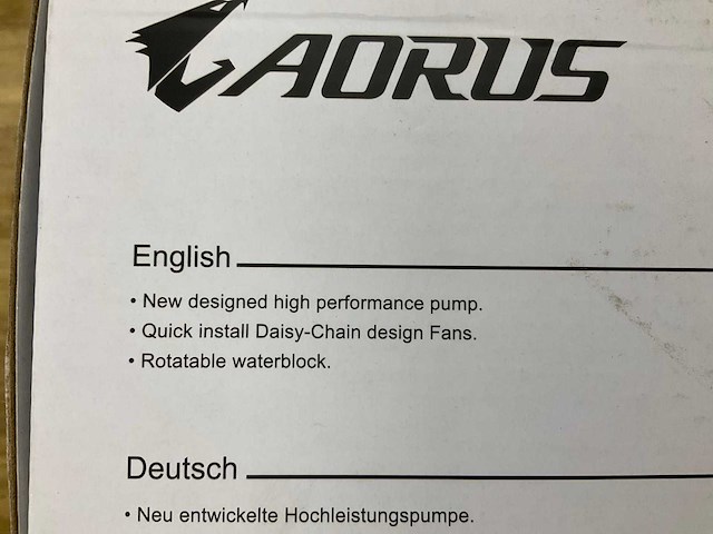 Aorus ii360ice cpu cooler - afbeelding 2 van  4