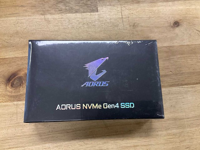 Aorus nvme gen4 ssd 1tb - afbeelding 1 van  2