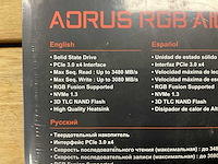 Aorus rgb aic nvme ssd 1tb - afbeelding 2 van  2