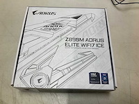 Aorus z890m elite wifi 7 ice gaming moederbord - afbeelding 1 van  3