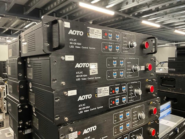 Aoto atlvc led video processor (4x) - afbeelding 3 van  3