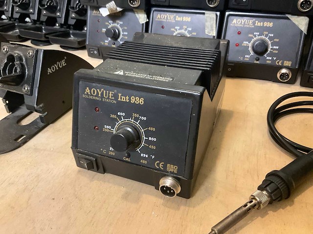 Aoyue int936 soldeerstation (9x) - afbeelding 5 van  6