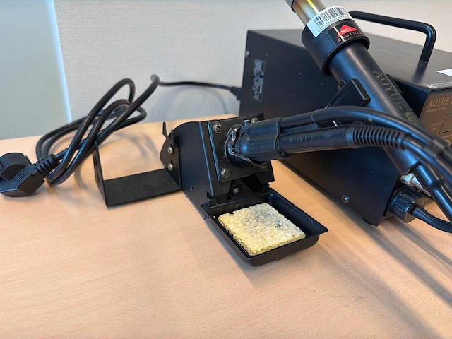Aoyue int968a+ soldeerstation & hot air smd rework station - afbeelding 4 van  5