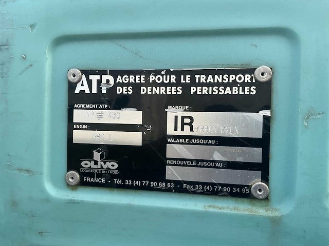 A&p 580l koelcontainer (20x) - afbeelding 2 van  2