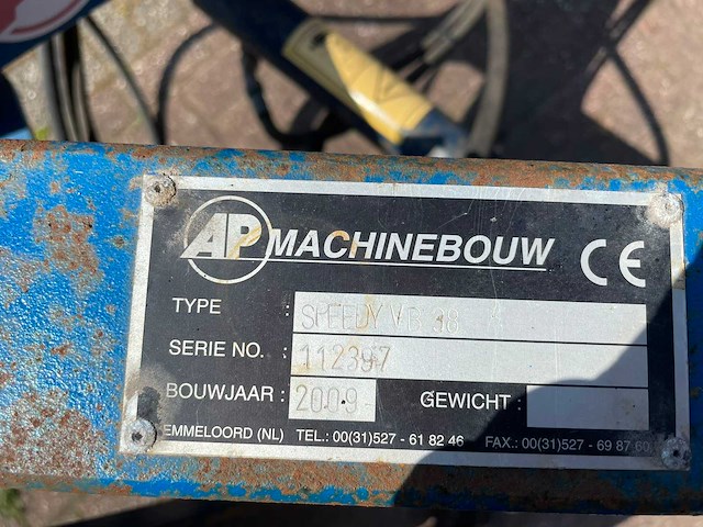 Ap speedy vb38 werktuig arm met onkruidborstel - afbeelding 5 van  5