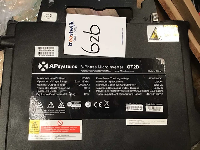 Ap systems qt2d micro omvormer - afbeelding 2 van  2