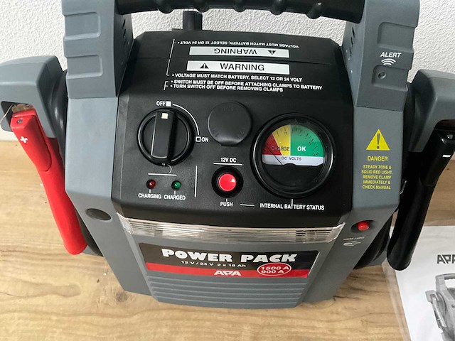 A.p.a. 12/24v 1500/900 ampère starthulp / startbooster - afbeelding 18 van  18