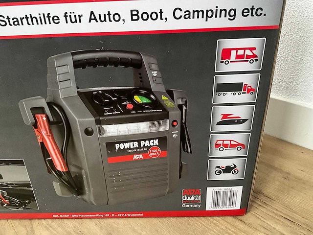 A.p.a. 12/24v 1500/900 ampère starthulp / startbooster - afbeelding 5 van  11