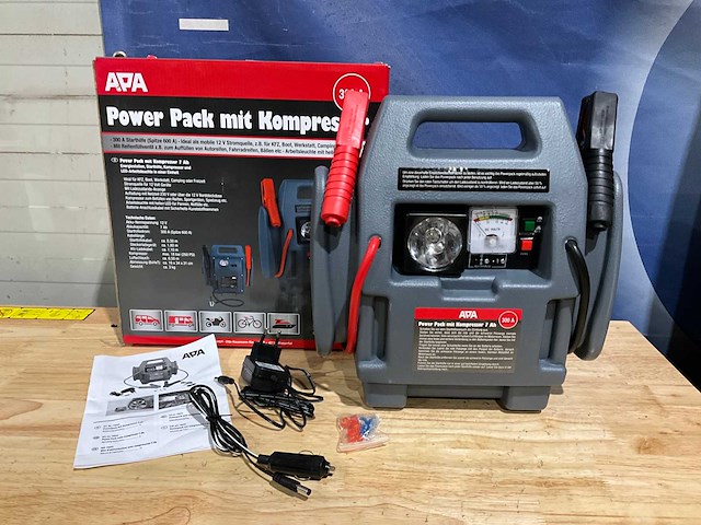 A.p.a. 300a starthulp / booster met compressor - afbeelding 1 van  8