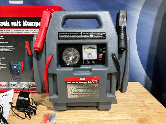 A.p.a. 300a starthulp / booster met compressor - afbeelding 2 van  8